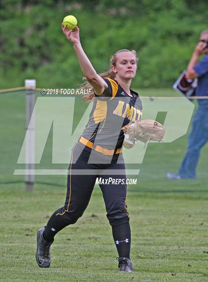 Thumbnail 2 in E.O. Smith/Tolland vs  Amity Regional (CIAC Class LL Quarterfinal) photogallery.