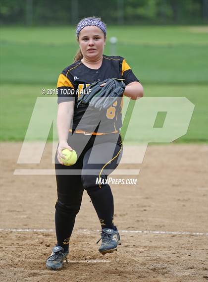 Thumbnail 1 in E.O. Smith/Tolland vs  Amity Regional (CIAC Class LL Quarterfinal) photogallery.