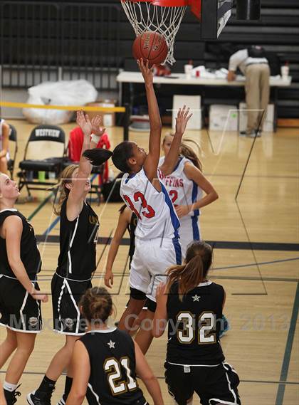 Thumbnail 1 in Canyon vs. Los Alamitos (So Cal Holiday Classic) photogallery.