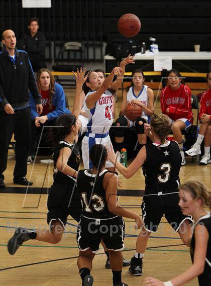 Thumbnail 3 in Canyon vs. Los Alamitos (So Cal Holiday Classic) photogallery.