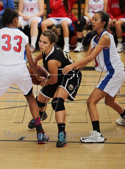 Thumbnail 1 in Canyon vs. Los Alamitos (So Cal Holiday Classic) photogallery.