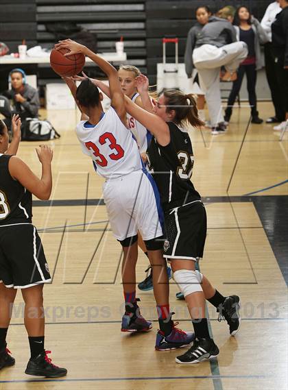 Thumbnail 3 in Canyon vs. Los Alamitos (So Cal Holiday Classic) photogallery.