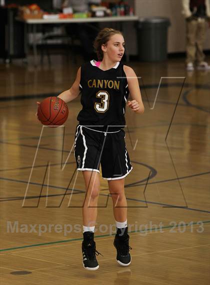 Thumbnail 1 in Canyon vs. Los Alamitos (So Cal Holiday Classic) photogallery.