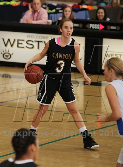 Thumbnail 1 in Canyon vs. Los Alamitos (So Cal Holiday Classic) photogallery.