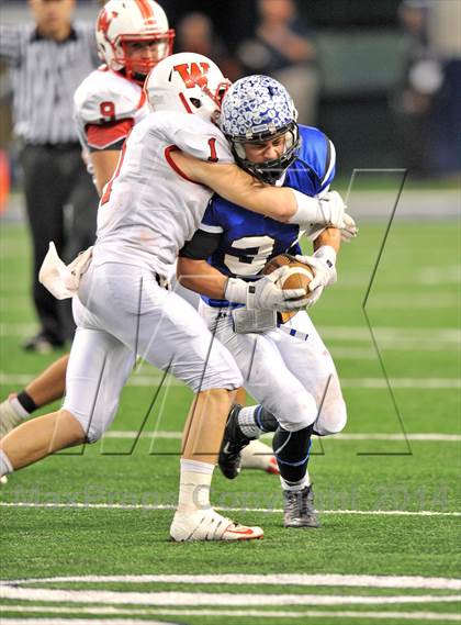 Thumbnail 1 in Falls City vs. Wellington (UIL 1A Division 2 Final)  photogallery.