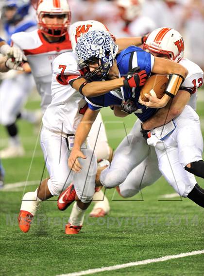 Thumbnail 1 in Falls City vs. Wellington (UIL 1A Division 2 Final)  photogallery.
