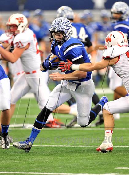 Thumbnail 1 in Falls City vs. Wellington (UIL 1A Division 2 Final)  photogallery.