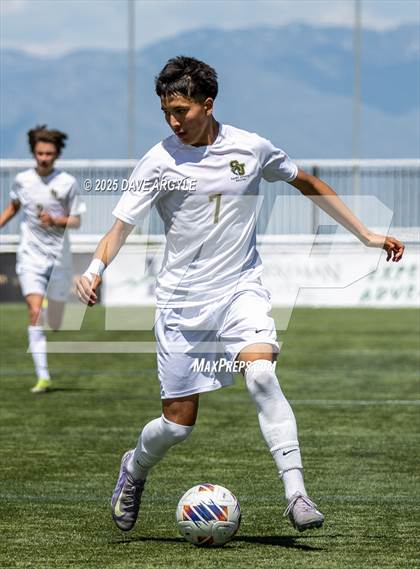 Thumbnail 2 in St. Joseph vs. Maeser Prep Academy (UHSAA 2A Semifinal) photogallery.
