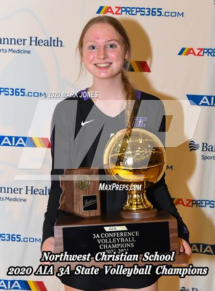 Thumbnail 2 in Northwest Christian vs. Valley Christian (AIA 3A Final - Awards) photogallery.