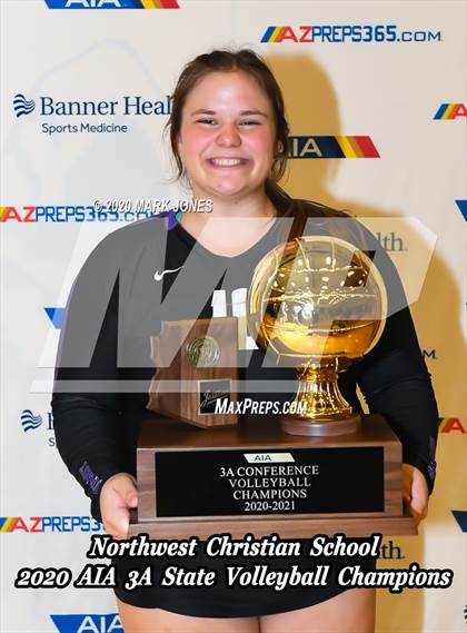 Thumbnail 2 in Northwest Christian vs. Valley Christian (AIA 3A Final - Awards) photogallery.