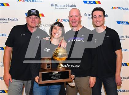 Thumbnail 2 in Northwest Christian vs. Valley Christian (AIA 3A Final - Awards) photogallery.