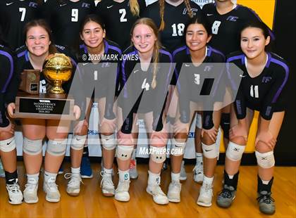 Thumbnail 3 in Northwest Christian vs. Valley Christian (AIA 3A Final - Awards) photogallery.