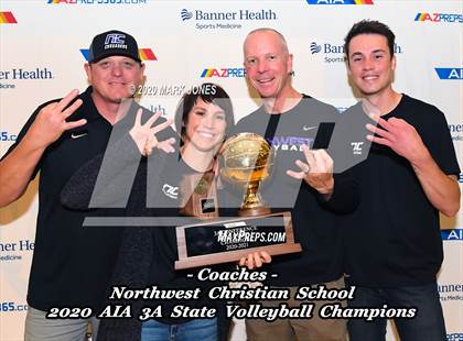 Thumbnail 1 in Northwest Christian vs. Valley Christian (AIA 3A Final - Awards) photogallery.