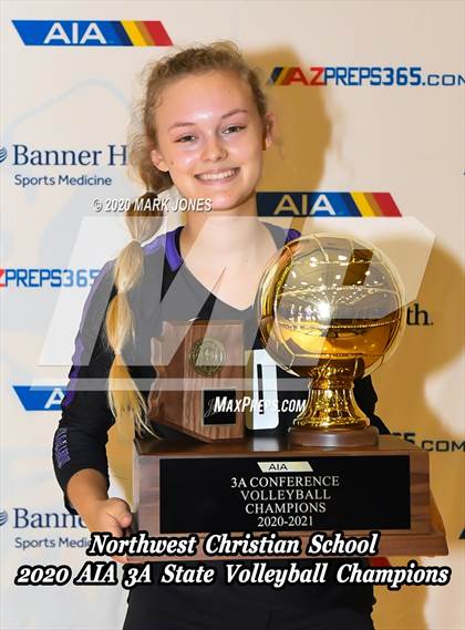 Thumbnail 2 in Northwest Christian vs. Valley Christian (AIA 3A Final - Awards) photogallery.