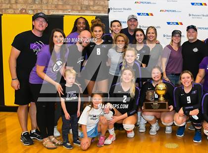 Thumbnail 2 in Northwest Christian vs. Valley Christian (AIA 3A Final - Awards) photogallery.