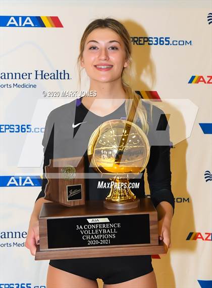 Thumbnail 2 in Northwest Christian vs. Valley Christian (AIA 3A Final - Awards) photogallery.