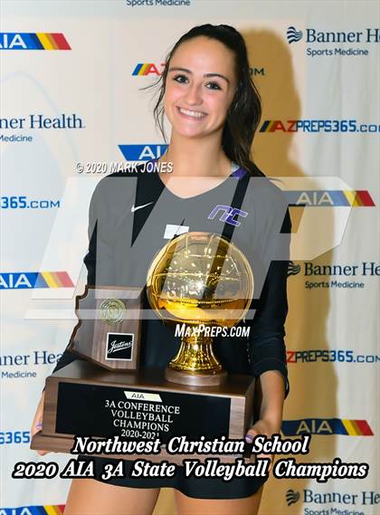 Thumbnail 3 in Northwest Christian vs. Valley Christian (AIA 3A Final - Awards) photogallery.
