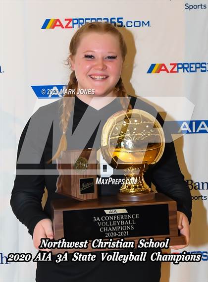 Thumbnail 2 in Northwest Christian vs. Valley Christian (AIA 3A Final - Awards) photogallery.