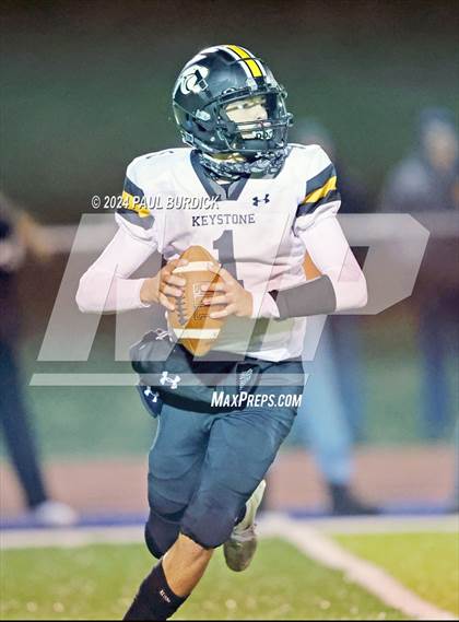 Thumbnail 3 in Keystone @ Port Allegany (District IX Semifinal) photogallery.