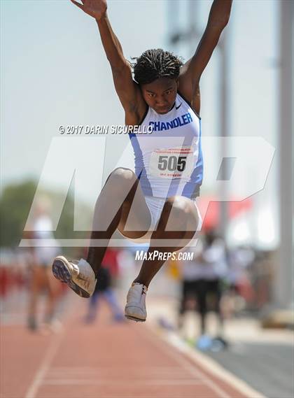 Thumbnail 2 in AIA Track and Field Finals (Girls Long Jump) photogallery.