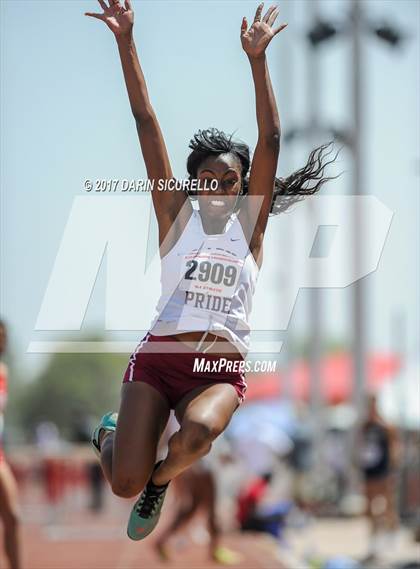 Thumbnail 3 in AIA Track and Field Finals (Girls Long Jump) photogallery.