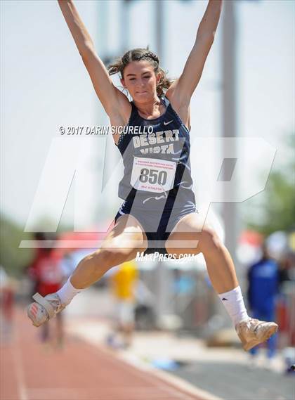 Thumbnail 2 in AIA Track and Field Finals (Girls Long Jump) photogallery.