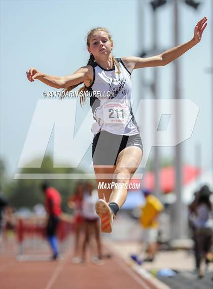 Thumbnail 2 in AIA Track and Field Finals (Girls Long Jump) photogallery.