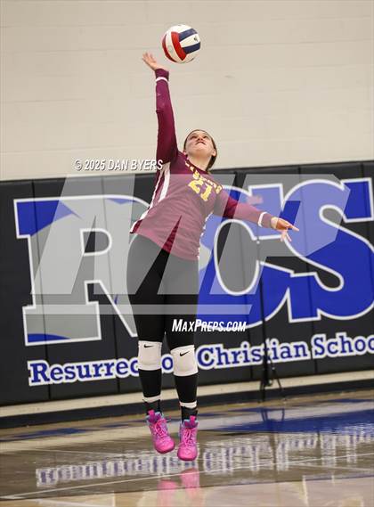 Thumbnail 3 in Banning Lewis Academy vs. Eagle Ridge Academy (CHSAA 3A Region 2 Regionals) photogallery.