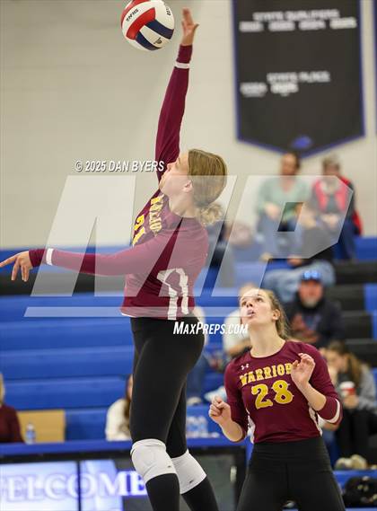 Thumbnail 3 in Banning Lewis Academy vs. Eagle Ridge Academy (CHSAA 3A Region 2 Regionals) photogallery.