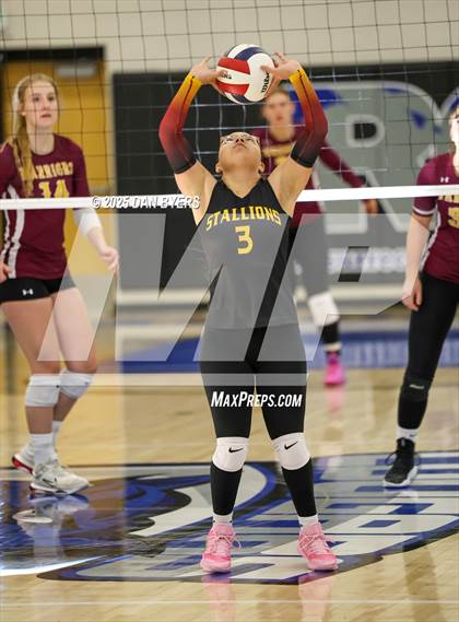 Thumbnail 2 in Banning Lewis Academy vs. Eagle Ridge Academy (CHSAA 3A Region 2 Regionals) photogallery.