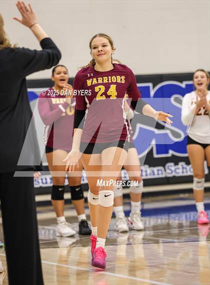 Thumbnail 1 in Banning Lewis Academy vs. Eagle Ridge Academy (CHSAA 3A Region 2 Regionals) photogallery.