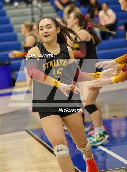 Thumbnail 3 in Banning Lewis Academy vs. Eagle Ridge Academy (CHSAA 3A Region 2 Regionals) photogallery.