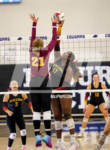 Thumbnail 3 in Banning Lewis Academy vs. Eagle Ridge Academy (CHSAA 3A Region 2 Regionals) photogallery.