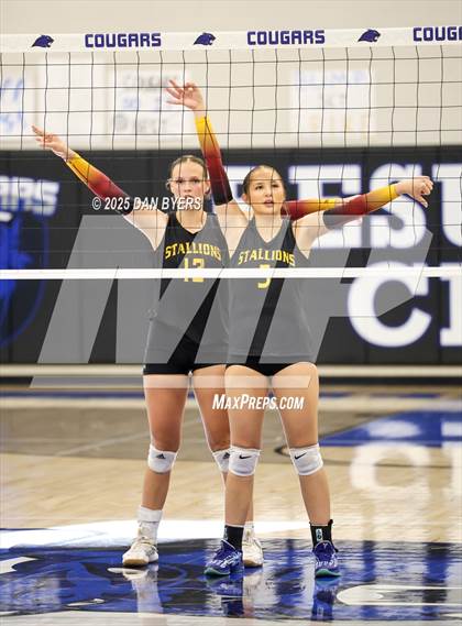 Thumbnail 3 in Banning Lewis Academy vs. Eagle Ridge Academy (CHSAA 3A Region 2 Regionals) photogallery.