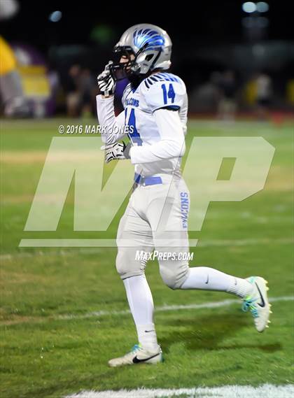 Thumbnail 2 in Sunrise Mountain vs. Catalina Foothills  (AIA 4A Playoff) photogallery.