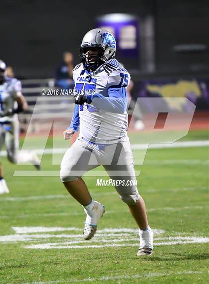 Thumbnail 3 in Sunrise Mountain vs. Catalina Foothills  (AIA 4A Playoff) photogallery.