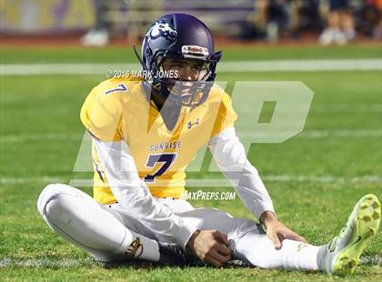 Thumbnail 2 in Sunrise Mountain vs. Catalina Foothills  (AIA 4A Playoff) photogallery.