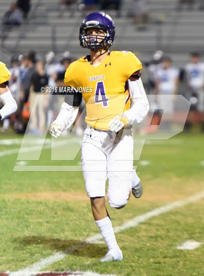 Thumbnail 2 in Sunrise Mountain vs. Catalina Foothills  (AIA 4A Playoff) photogallery.