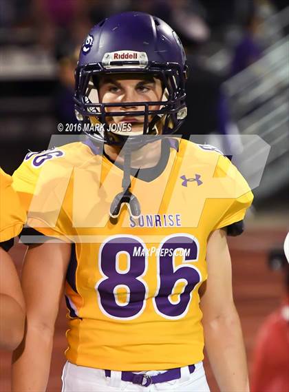 Thumbnail 2 in Sunrise Mountain vs. Catalina Foothills  (AIA 4A Playoff) photogallery.