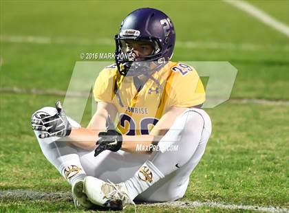 Thumbnail 1 in Sunrise Mountain vs. Catalina Foothills  (AIA 4A Playoff) photogallery.