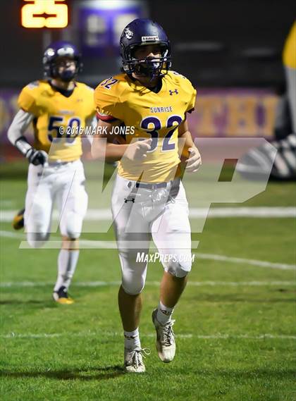 Thumbnail 1 in Sunrise Mountain vs. Catalina Foothills  (AIA 4A Playoff) photogallery.
