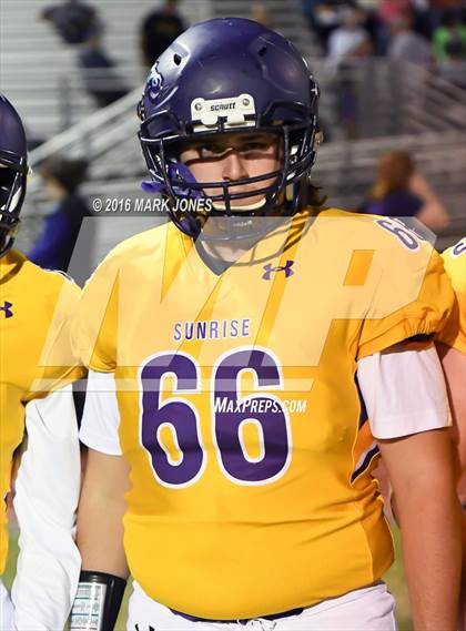 Thumbnail 1 in Sunrise Mountain vs. Catalina Foothills  (AIA 4A Playoff) photogallery.