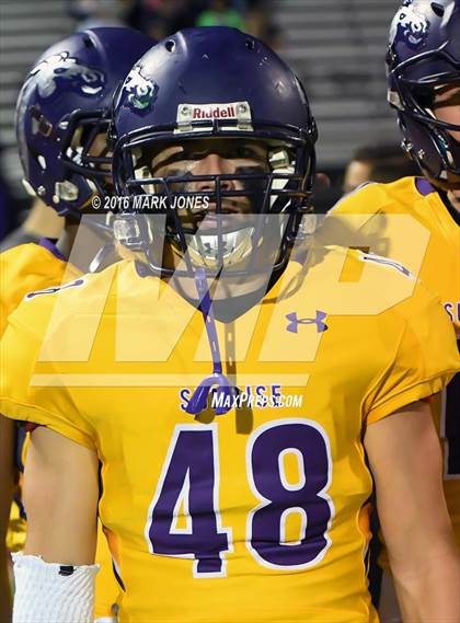 Thumbnail 1 in Sunrise Mountain vs. Catalina Foothills  (AIA 4A Playoff) photogallery.