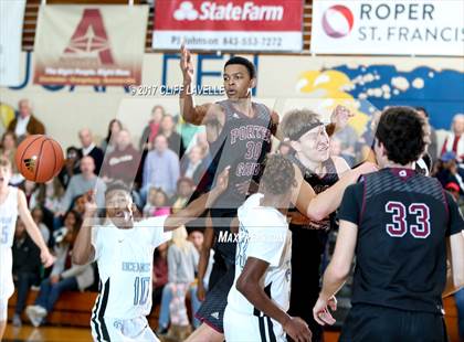 Thumbnail 3 in Porter-Gaud vs Oceanside Collegiate Academy (Rotary Roundball Classic) photogallery.