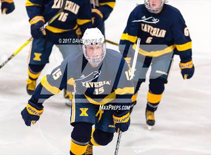 Thumbnail 2 in Reading Memorial vs. Xaverian Brothers (Middlesex vs. Catholics Shootout) photogallery.