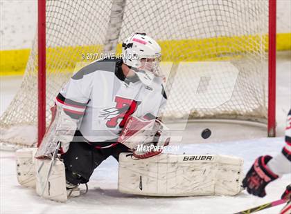 Thumbnail 3 in Reading Memorial vs. Xaverian Brothers (Middlesex vs. Catholics Shootout) photogallery.