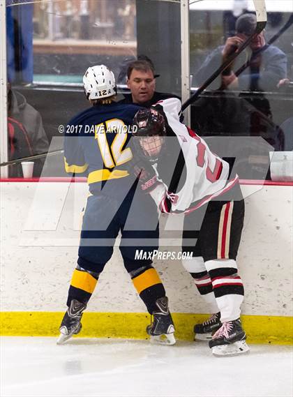 Thumbnail 2 in Reading Memorial vs. Xaverian Brothers (Middlesex vs. Catholics Shootout) photogallery.
