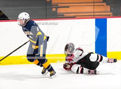 Thumbnail 2 in Reading Memorial vs. Xaverian Brothers (Middlesex vs. Catholics Shootout) photogallery.