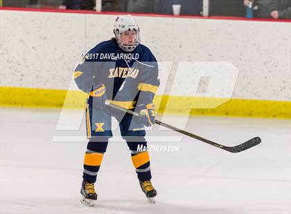 Thumbnail 3 in Reading Memorial vs. Xaverian Brothers (Middlesex vs. Catholics Shootout) photogallery.
