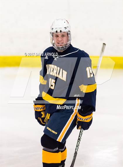 Thumbnail 3 in Reading Memorial vs. Xaverian Brothers (Middlesex vs. Catholics Shootout) photogallery.